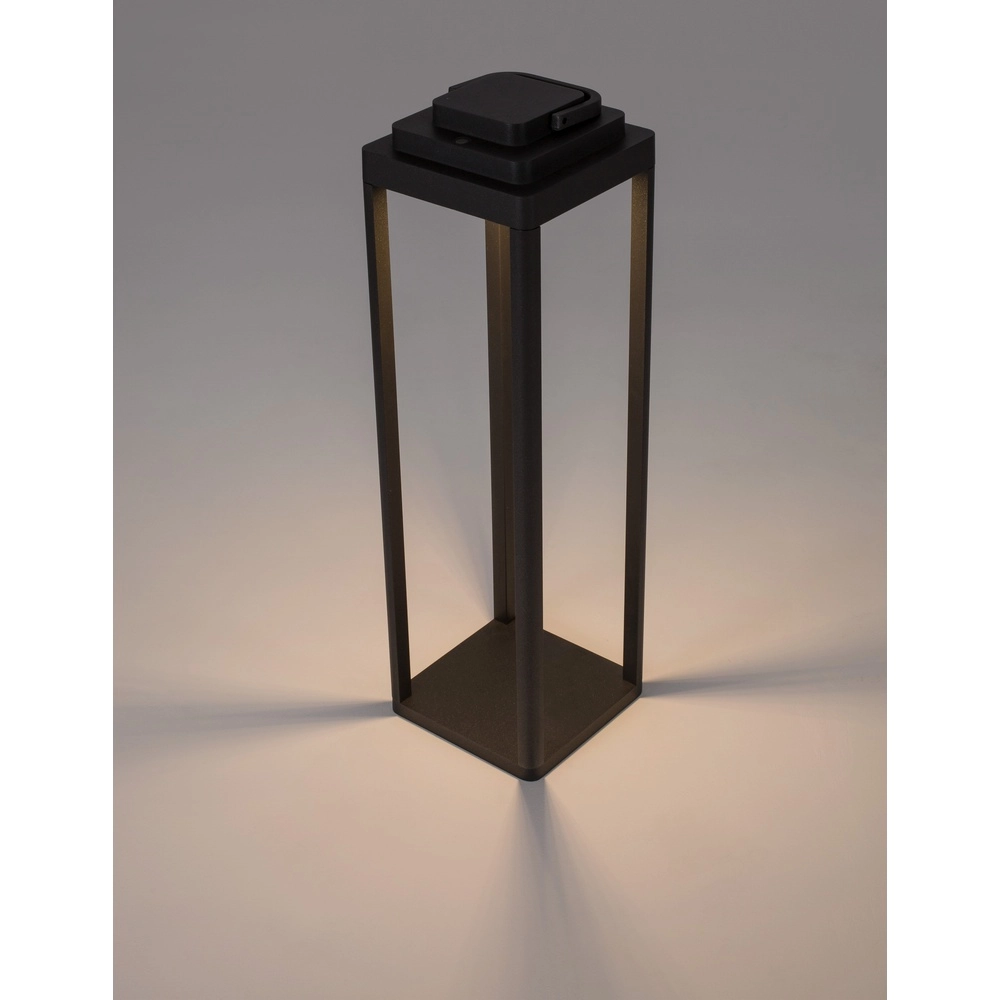 Schlanke Tischleuchte Figi anthrazit 50cm Lyora 5212017428684