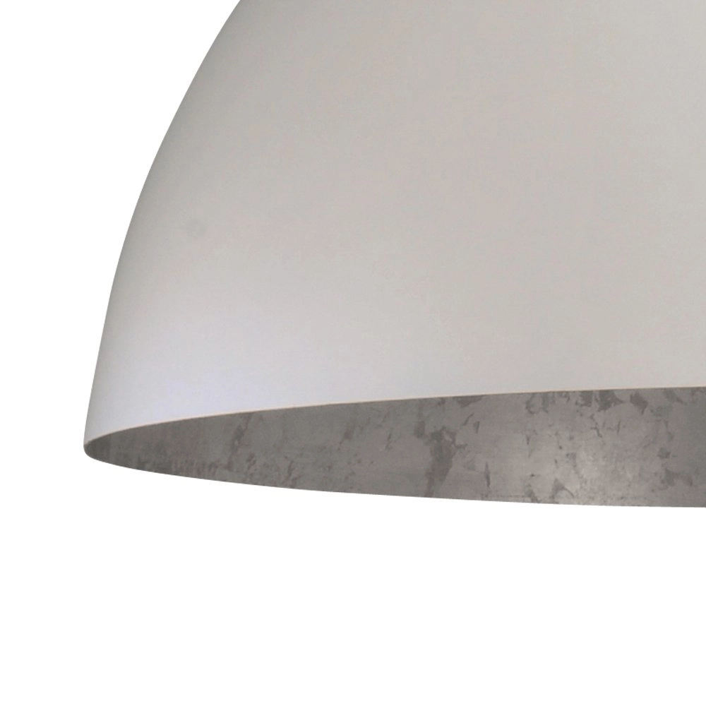 Pendelleuchte Industria 80 weiß mit silber Masterlight 8718121136257