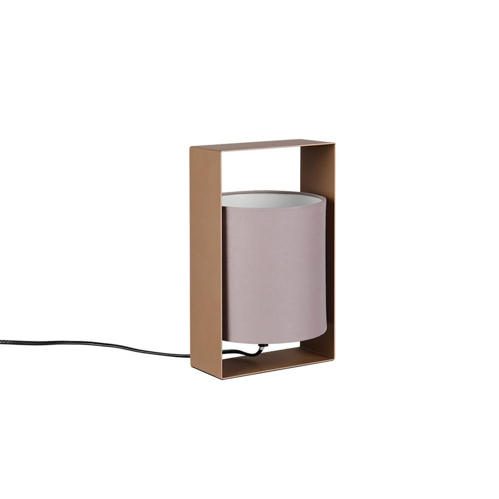 Design-Tischleuchte Pail kaffeebraun Trio 4017807642148