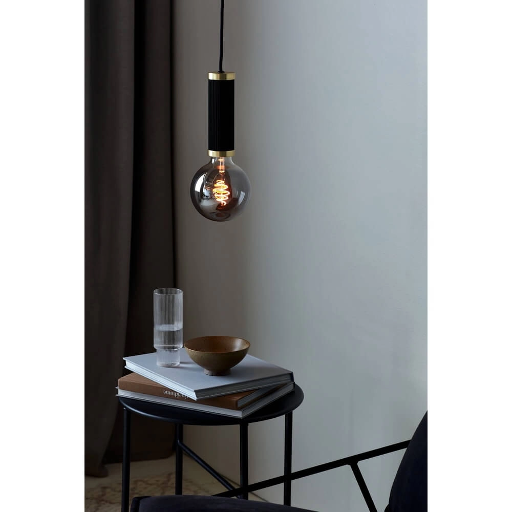 Hanglmap Galloway schwarz mit gold Nordlux 5704924001826