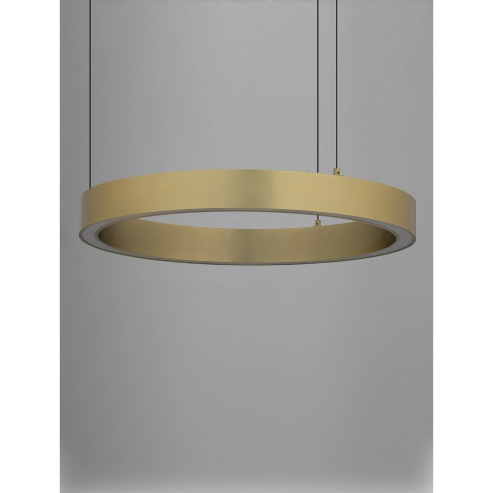 Design-Pendelleuchte Sting gold Ø 60cm Lyora 5212017437396