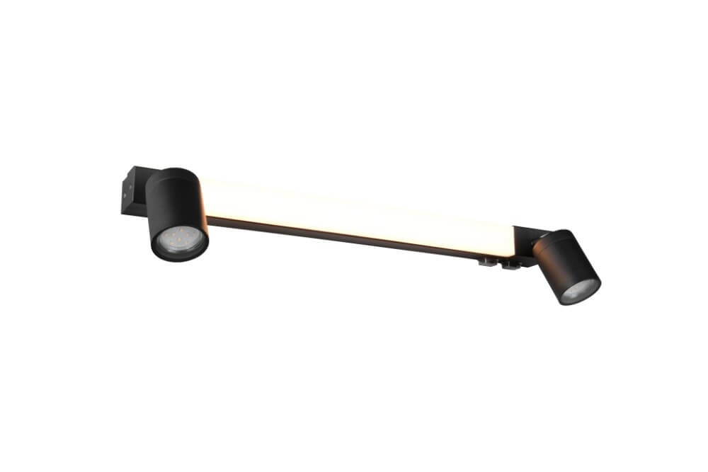 Spiegellampe Enrico 60cm - schwarz Trio 4017807615630