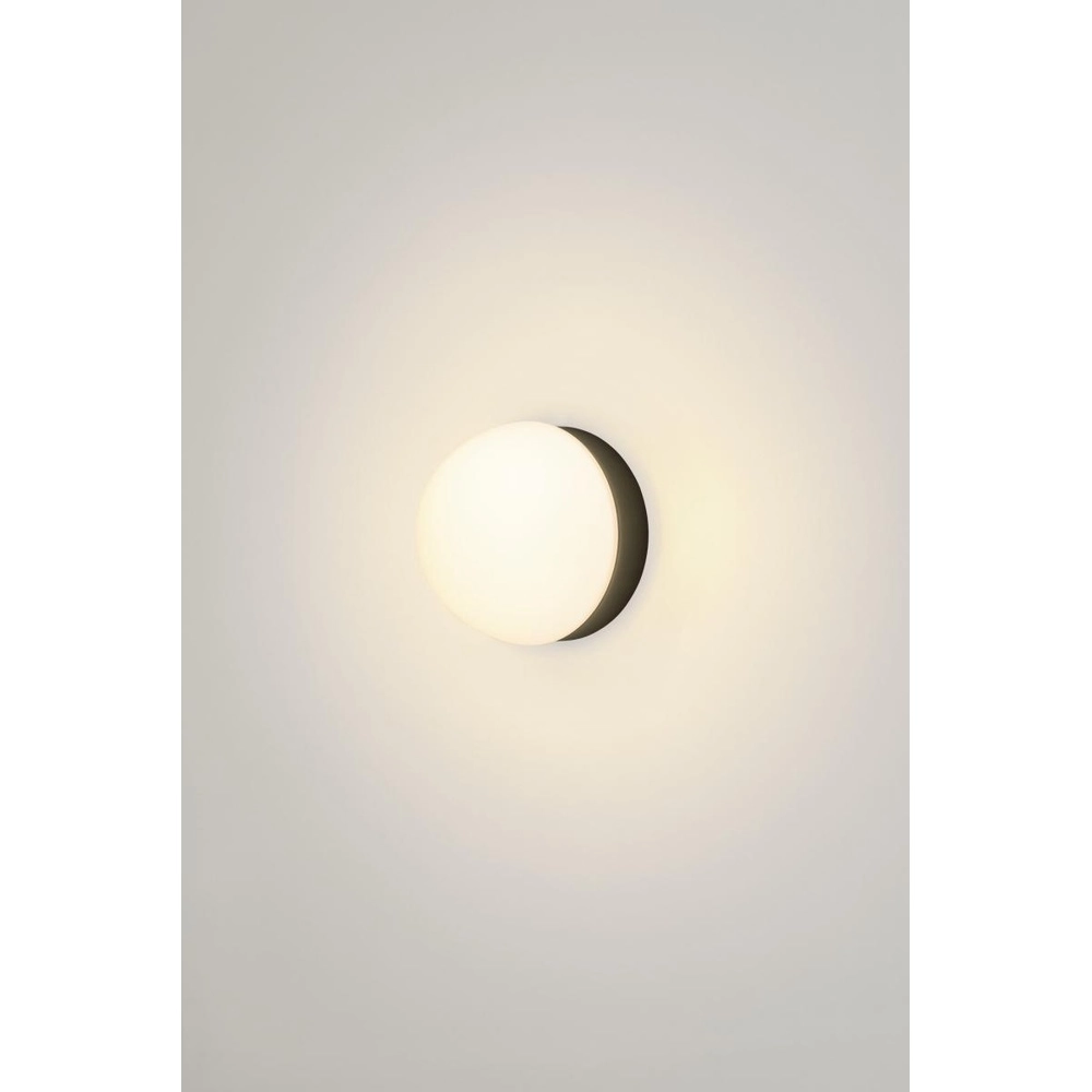 Wandleuchte Cyft schwarz mit weiß IP65 SLV 4024163303842