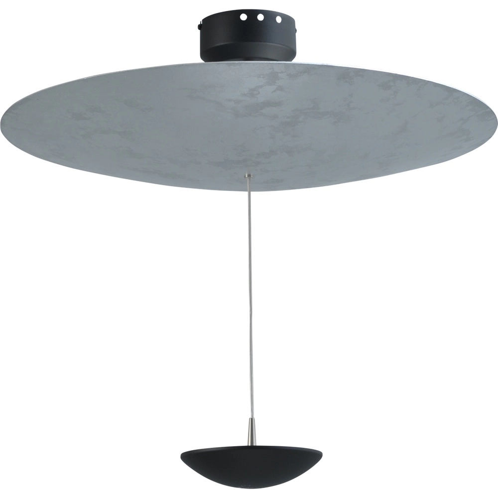 Deckenlampe Zyan schwarz mit silber Ø 60cm