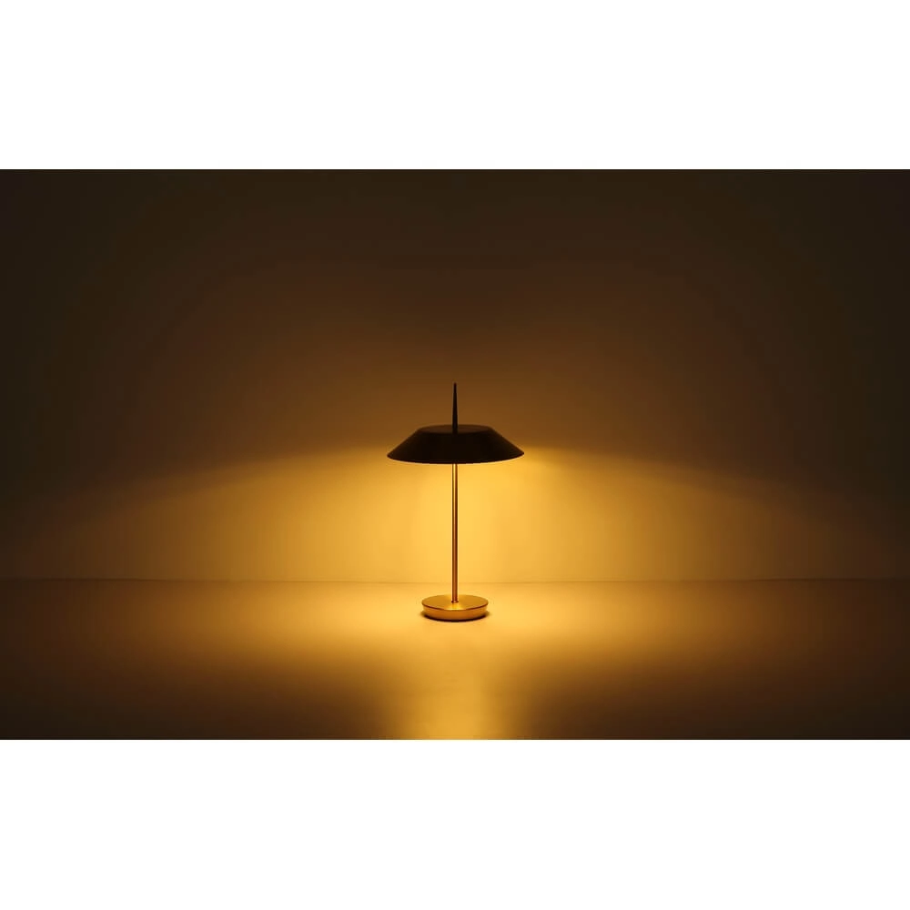 Design-Tischleuchte Brenlor Gold Globo 9007371453580