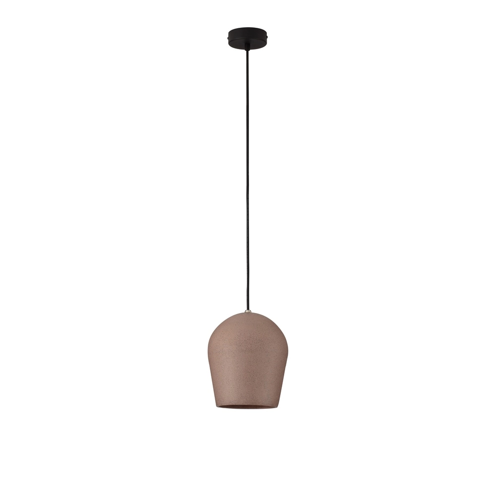 Pendelleuchte Omio Ø 20cm erdbraun Lyora 5212017468895