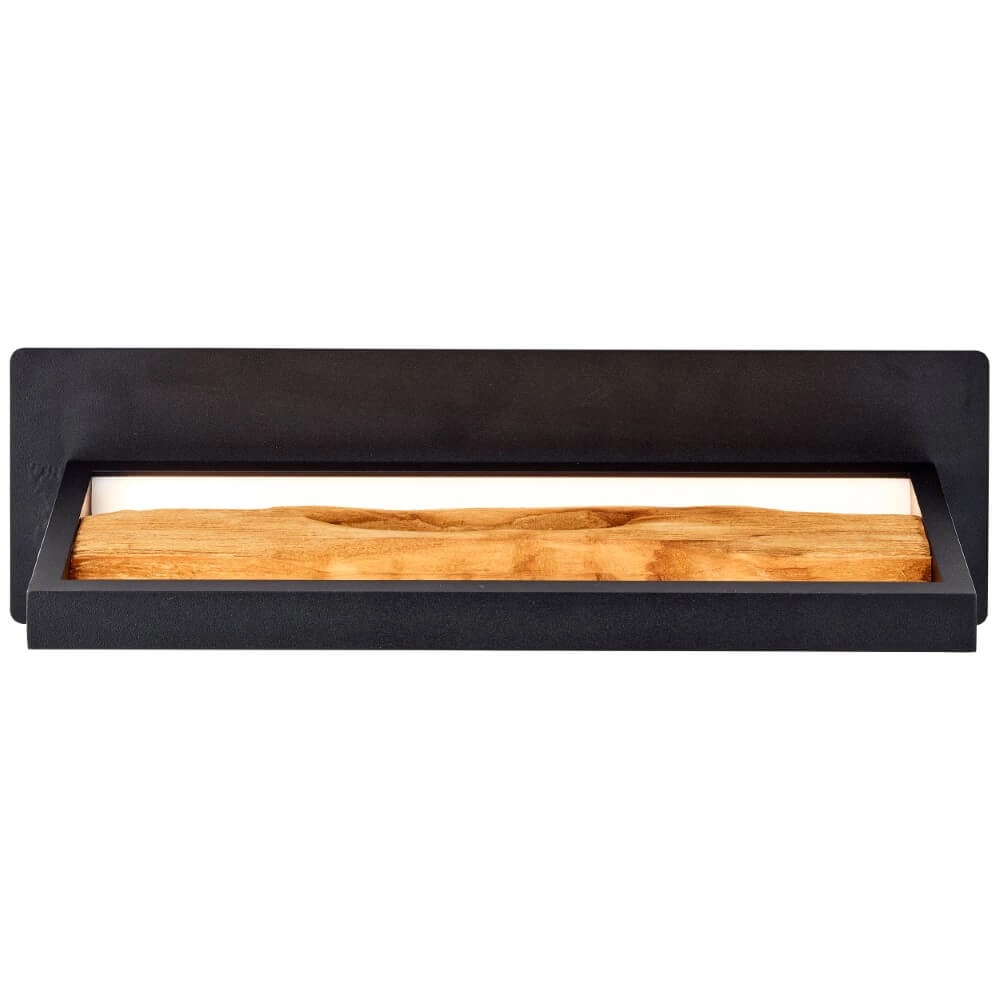 LED-Nachttischlampe Chaumont mit Holz Brilliant 4004353411779