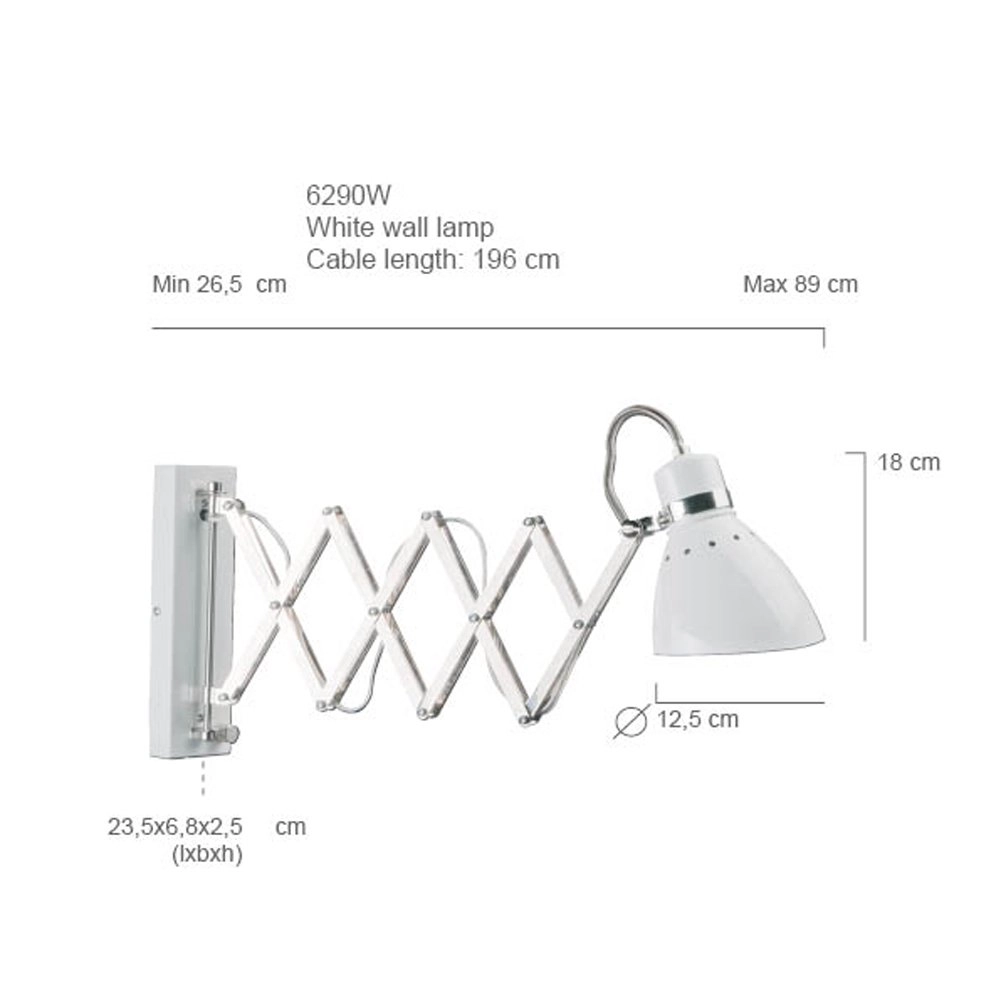 Wandleuchte Spring weiß Steinhauer 8712746068696