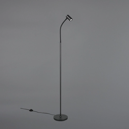 Design-Stehlampe Taryn Schwarz Trio 4017807685756