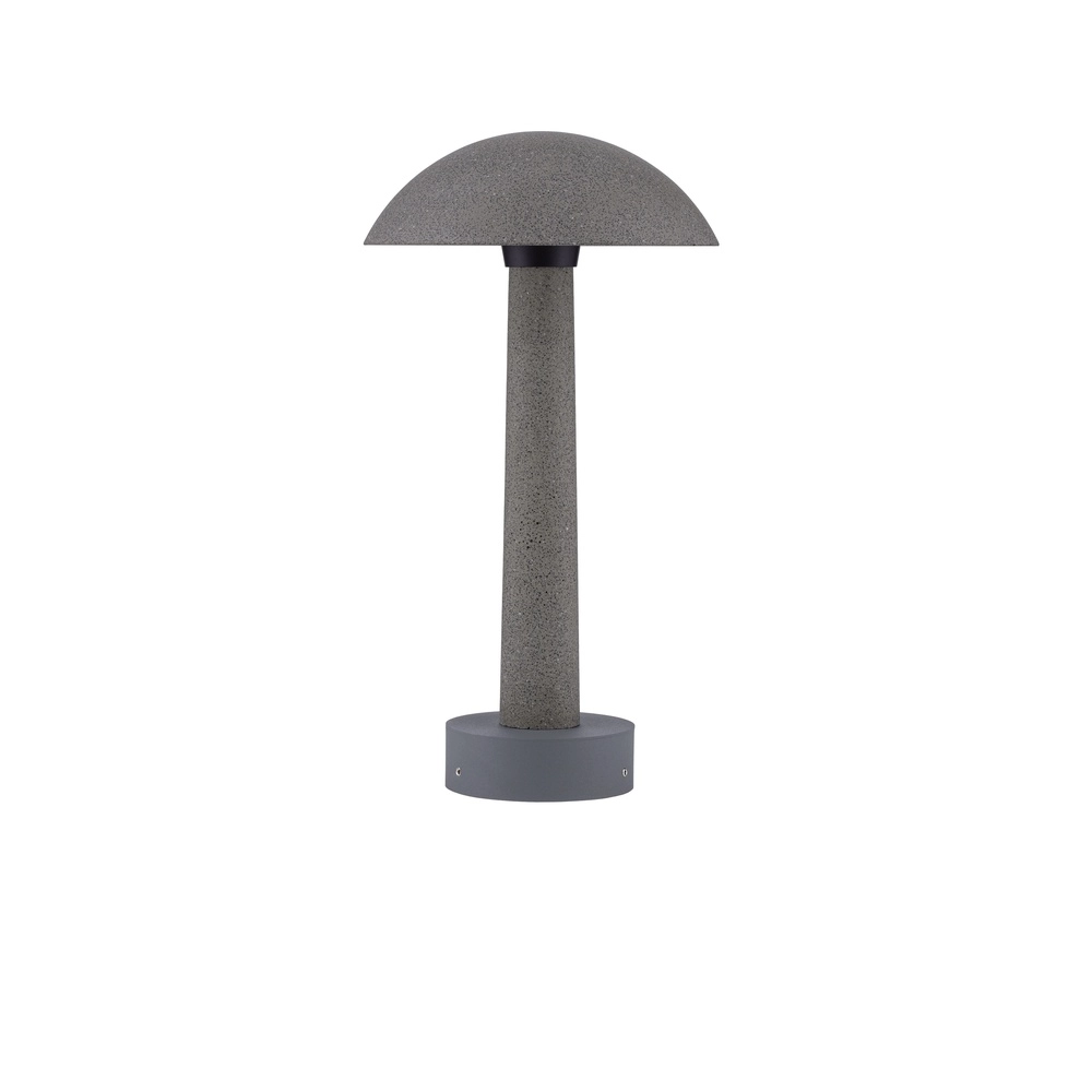 Runde Gartenleuchte Tura Beton grau 35cm Lyora 5212017454638