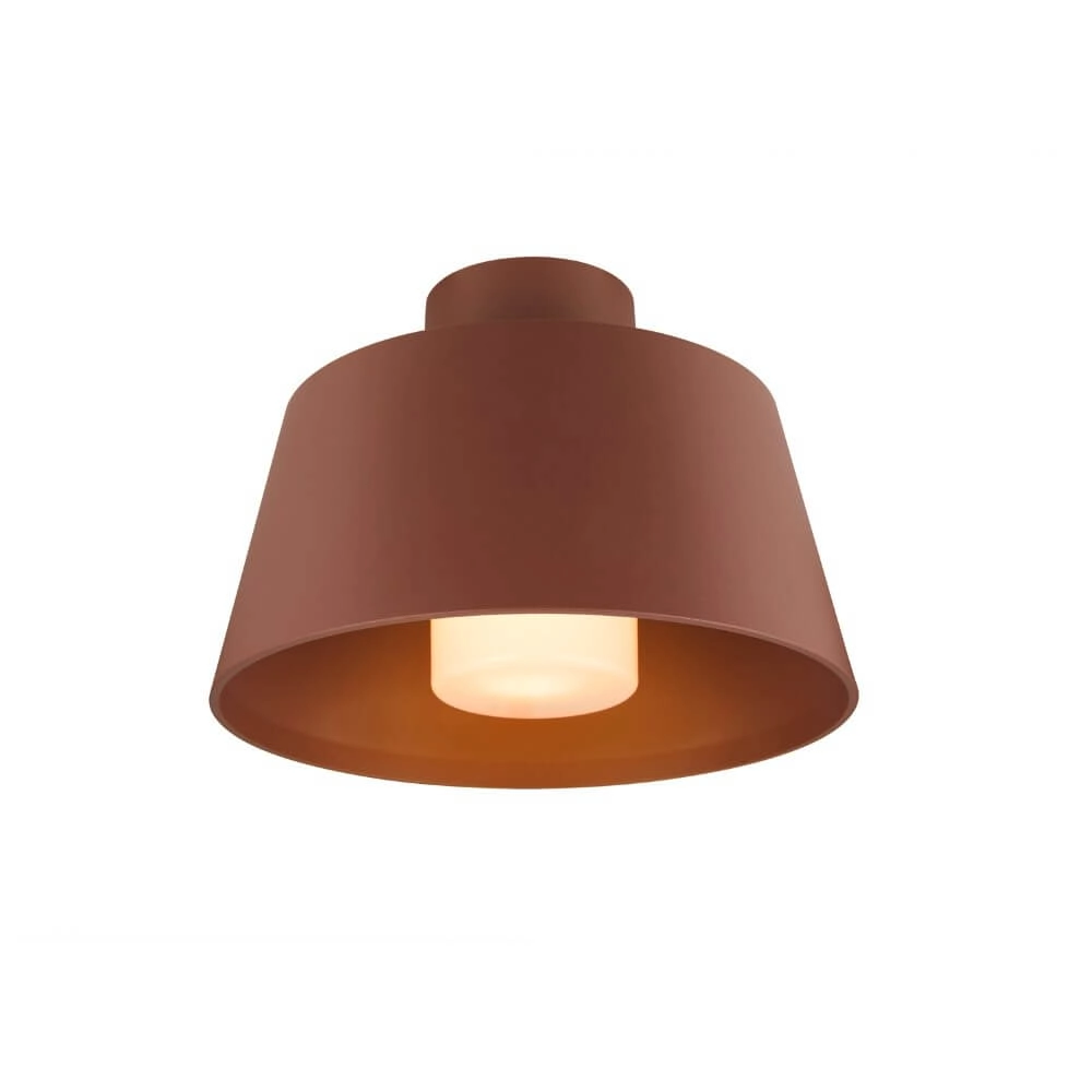 Veranda-Deckenlampe Photoni rostbraun - Ø 25cm SLV 4024163280990