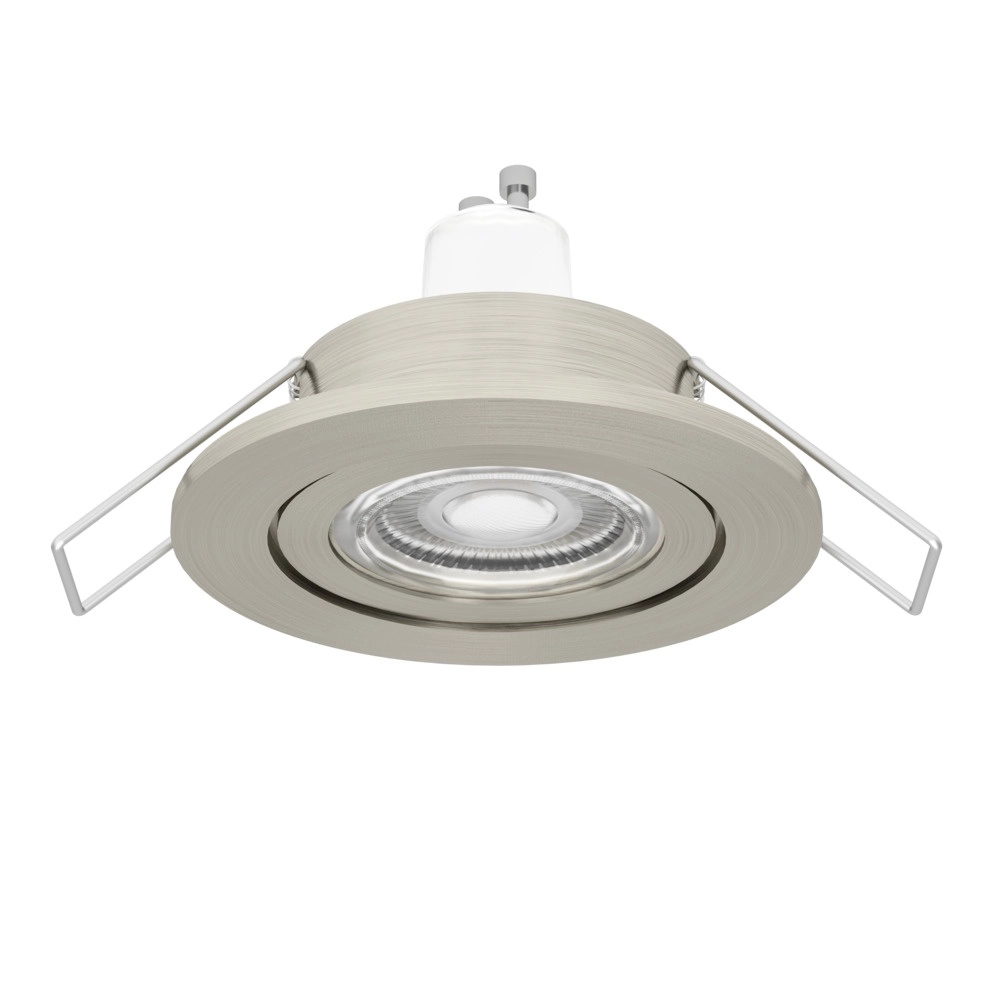 Einbaustrahler Barranco nickel Ø 8,4cm IP44 - 3000K