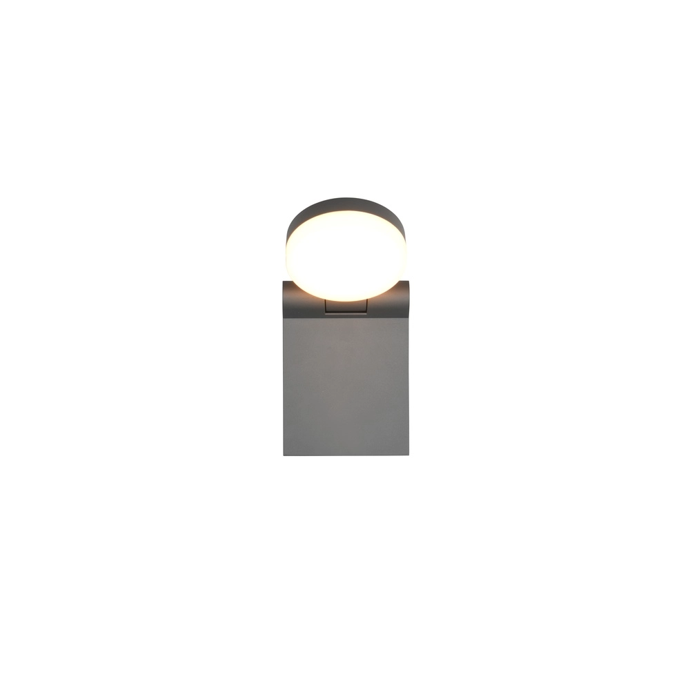Schlanke Wandleuchte Adour anthrazit Trio 4017807603392