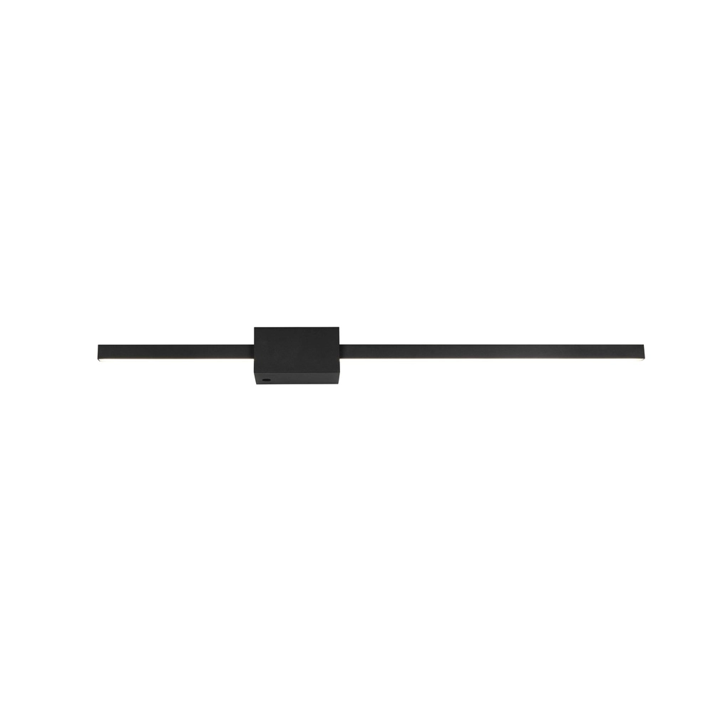 Moderne Wandlampe Cassino Schwarz 70,5 cm Trio 4017807683226