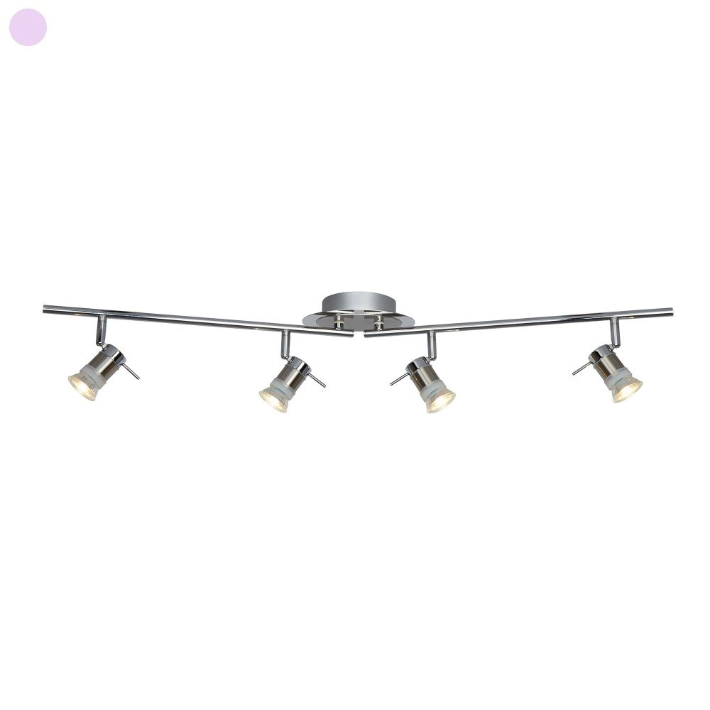 Badezimmer Strahler Aries 4-Lichtgrau