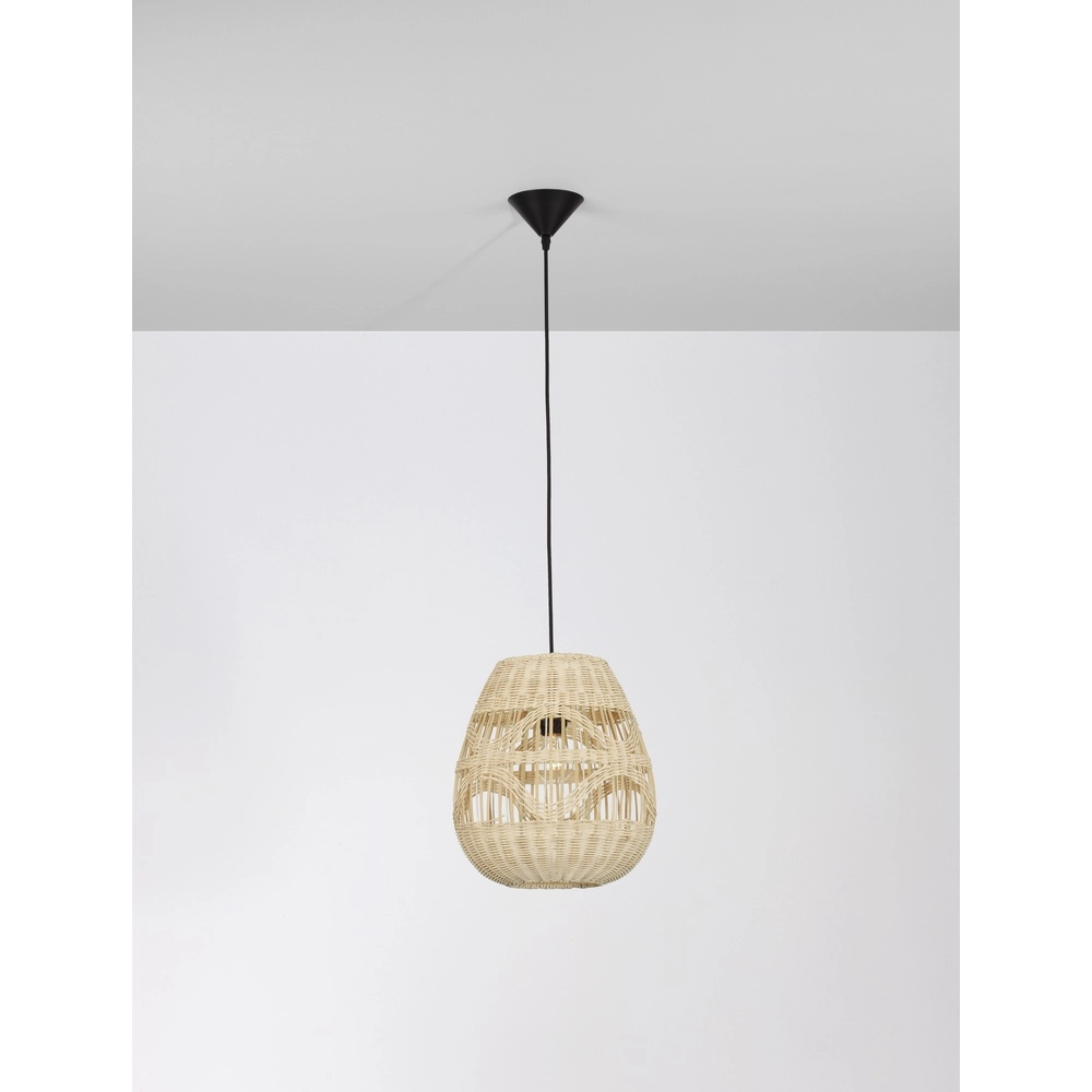 Rattan Pendelleuchte Marlo Ø 30cm