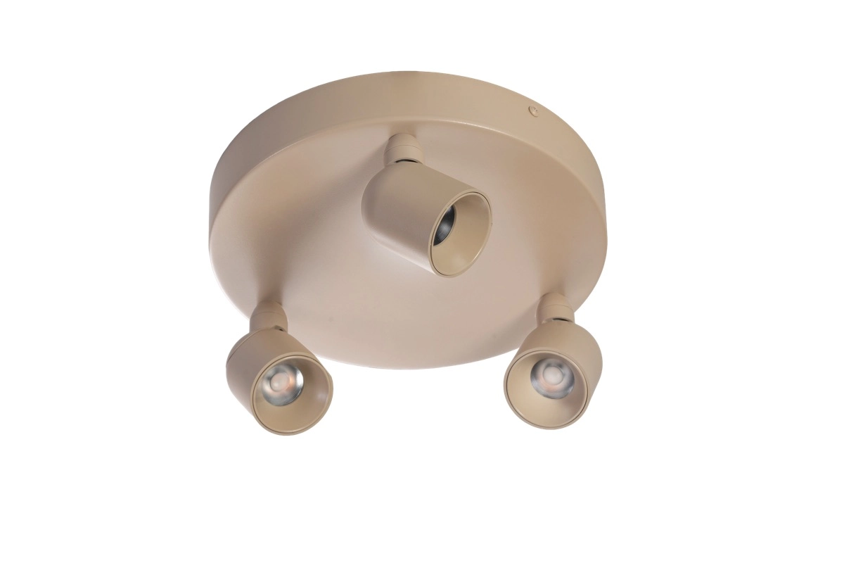 3-Licht Palfondspot Dennis LED – Sand