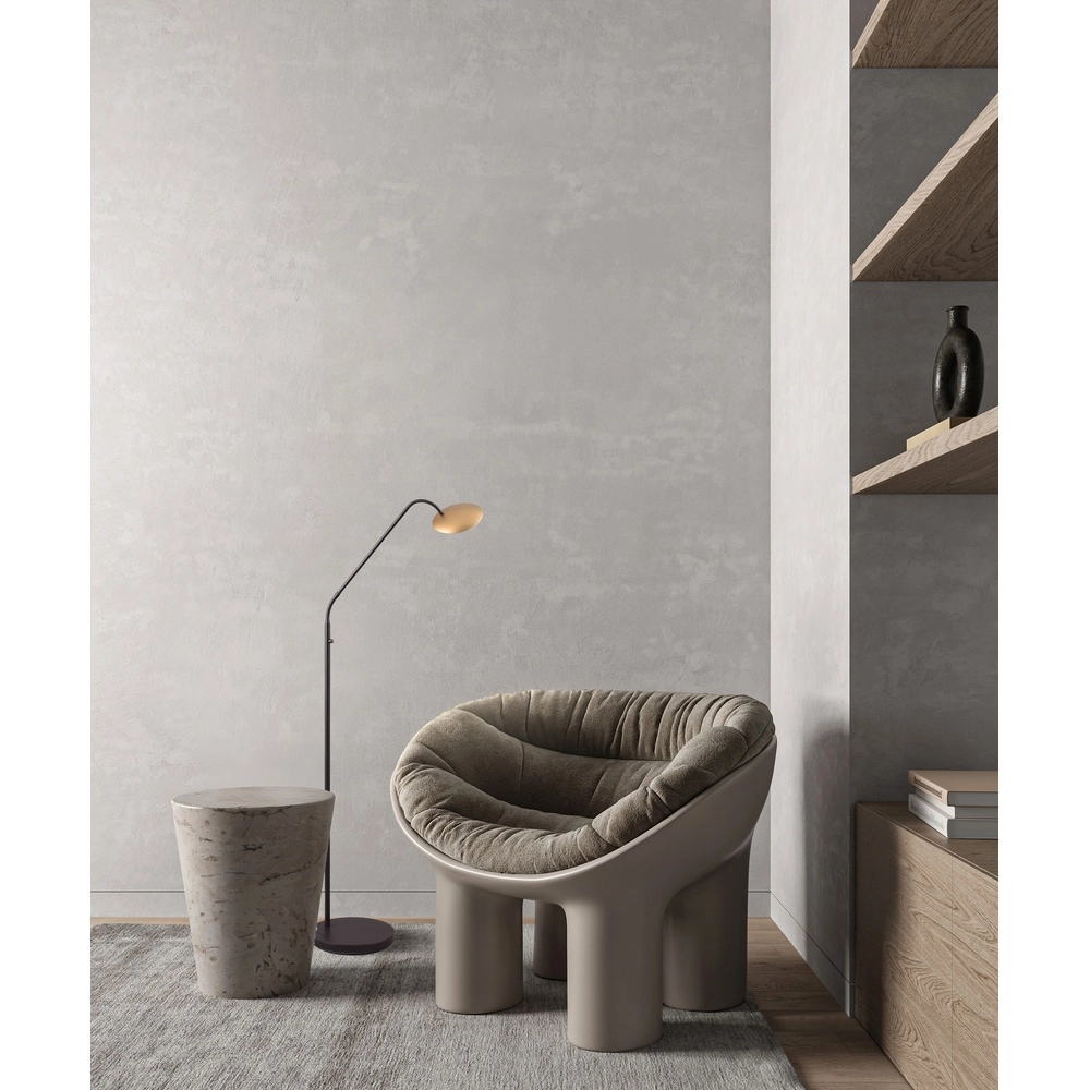 Flex-Leselampe Scala Schwarz mit Gold Masterlight 8718121296081