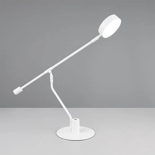 LED-Schreibtischlampe Manduro Weiß Trio 4017807616002