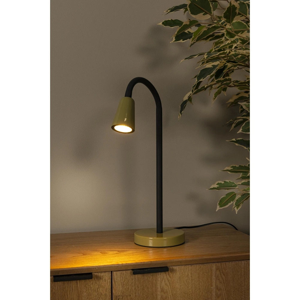 Schreibtischlampe Jasper Grün Lucide 5411212650313