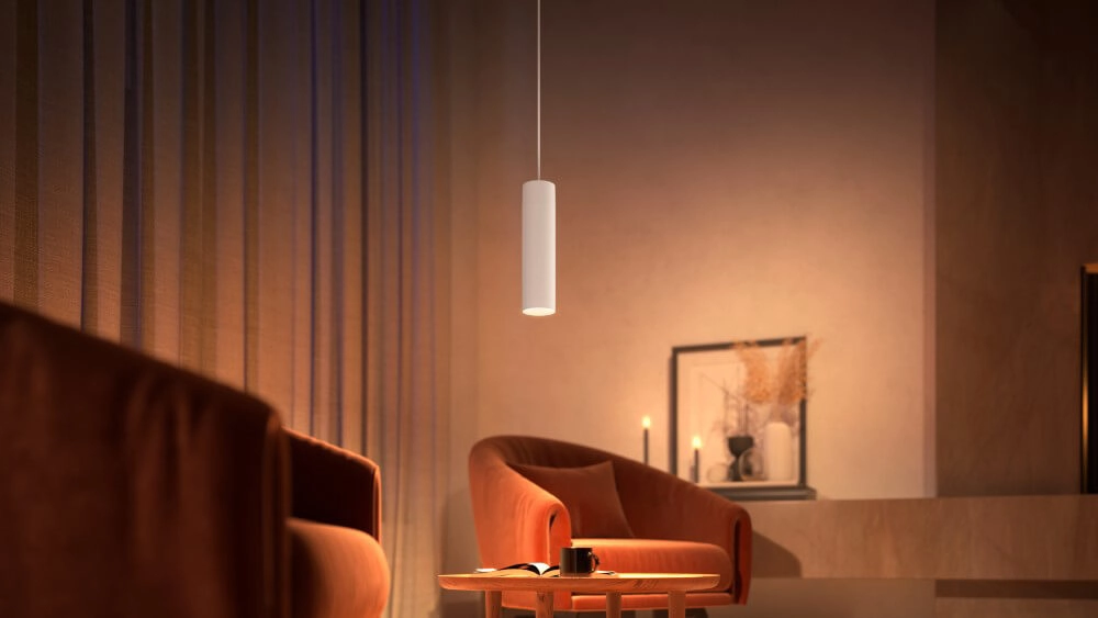 Hue Perifo - White and color Verlängerungs-Hängelampe weiß Philips 8719514407503