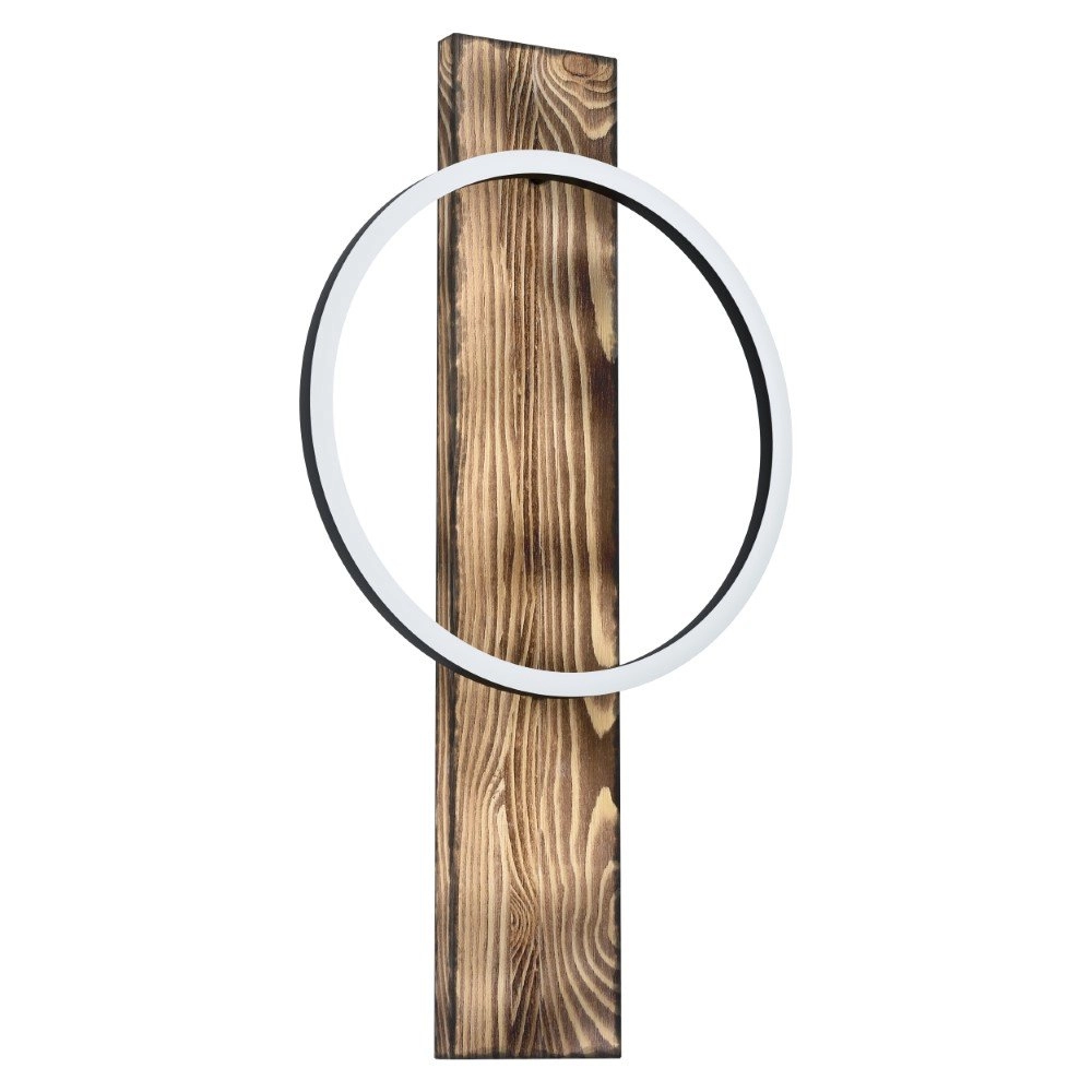 Wandleuchte aus Holz Boyal