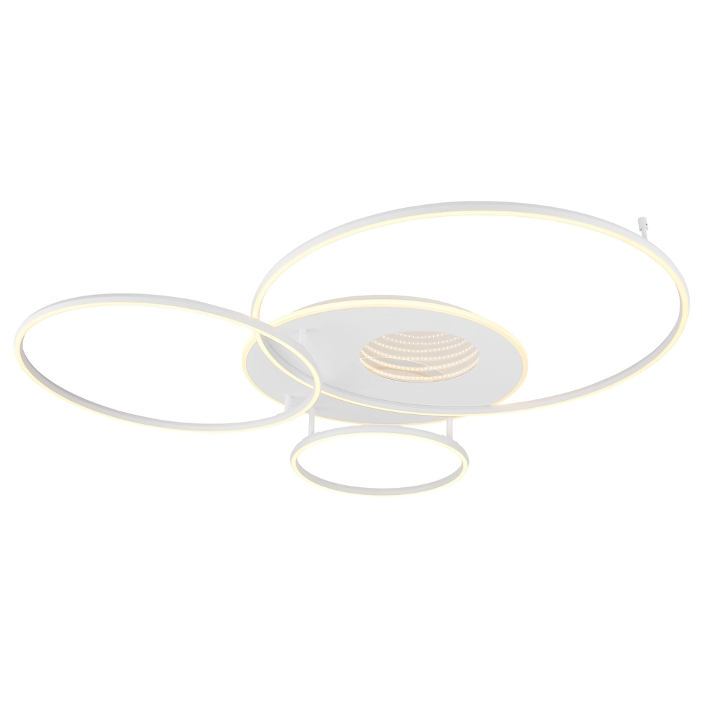 Moderne Deckenlampe Invertina Weiß 126 cm Globo 9007371576043