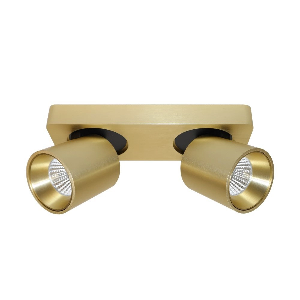 LED Spot Laguna 2-Licht-Gold