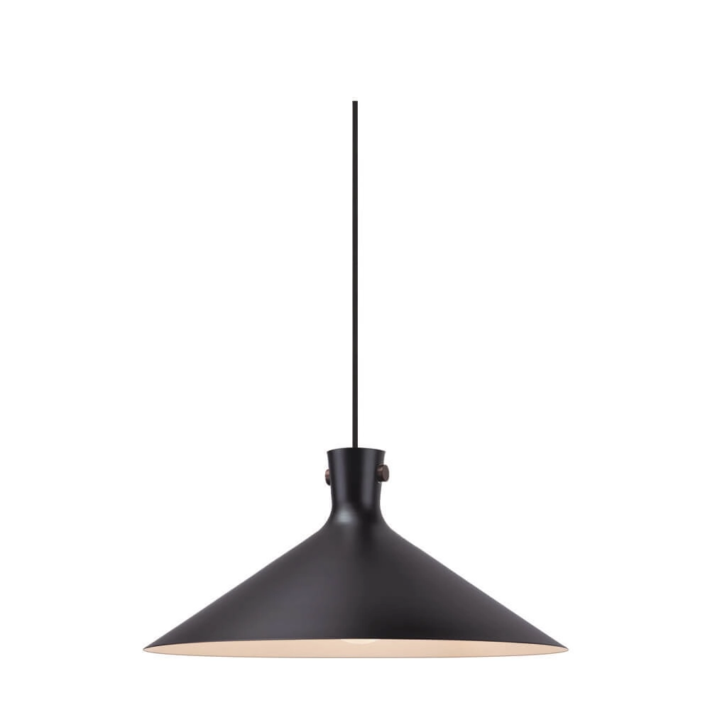 Design-Pendelleuchte Dorina schwarz Ø 45cm