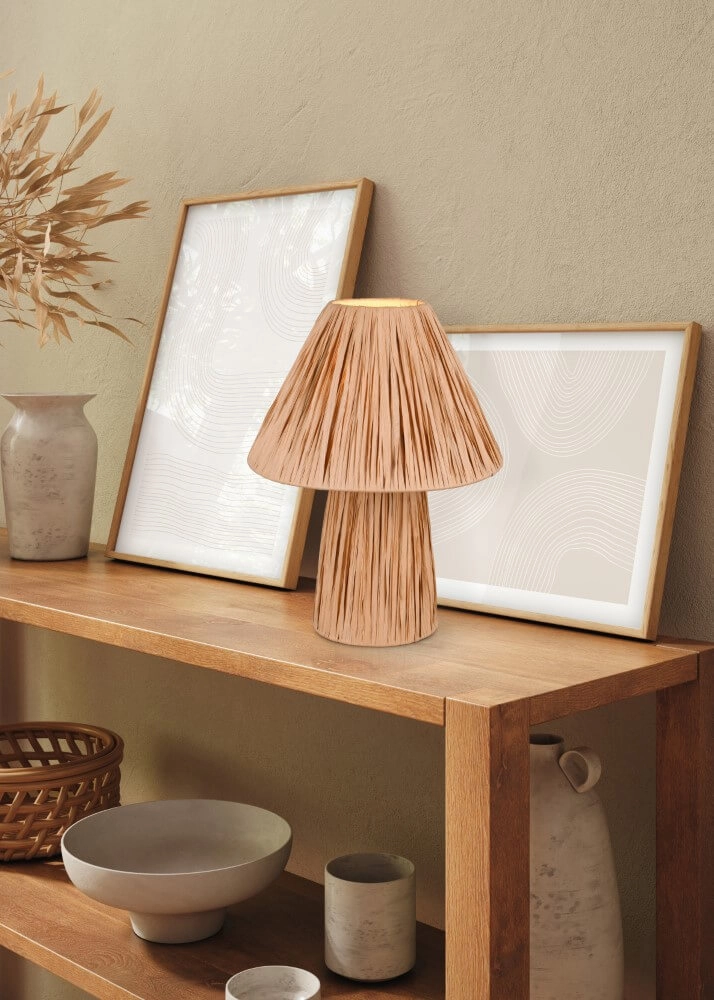 Rattan-Tischlampe Anea Trio 4017807614855