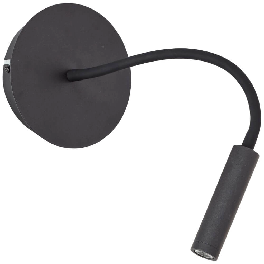 Wandlampe Jutta schwarz flexibel Brilliant 4004353425844