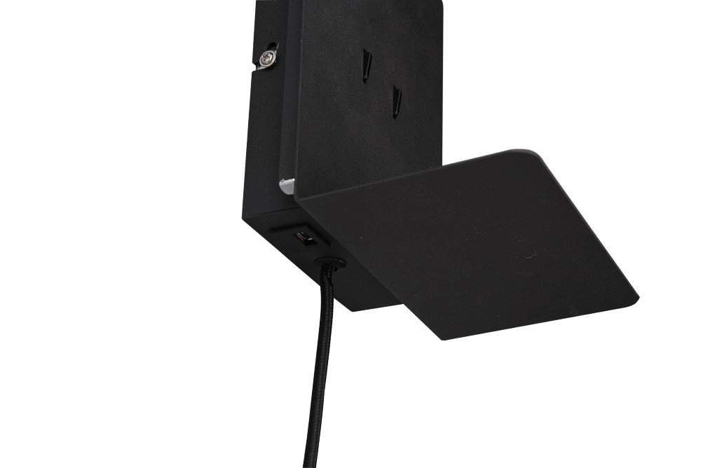 Wandlampe Element Mit Schrottmatte schwarz Trio 4017807399882