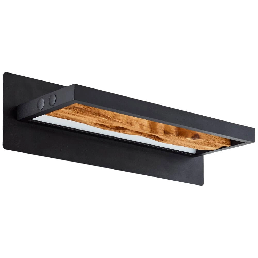 LED-Nachttischlampe Chaumont mit Holz Brilliant 4004353411779