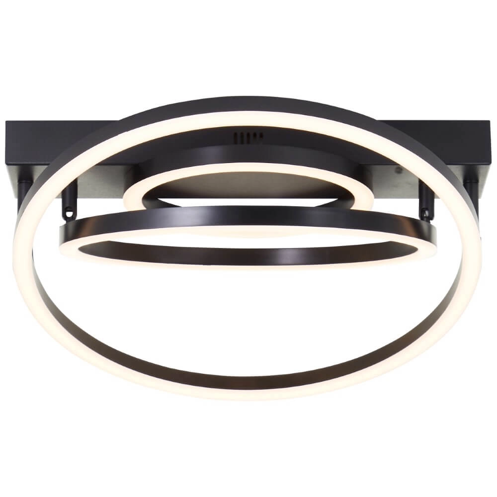 Dimmbare Deckenleuchte Pedley Schwarz Brilliant 4004353442094