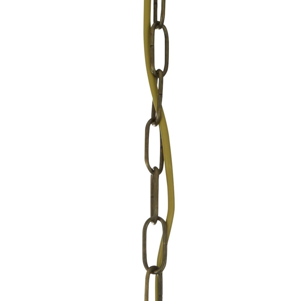 Ländliche Hängelampe Voyager 20 cm antike Bronze Searchlight 5053423134222