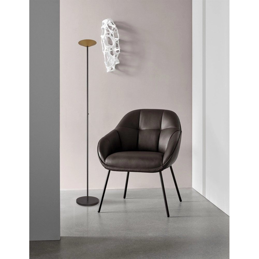 Stehlampe Ceppo Schwarz mit Gold Masterlight 8718121347370