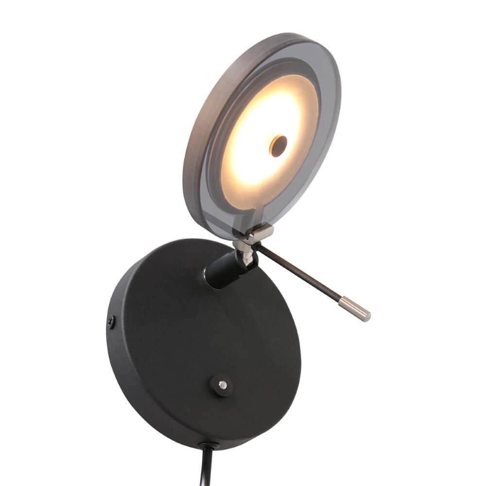 Wandleselampe Turound Schwarz Steinhauer 8712746145458