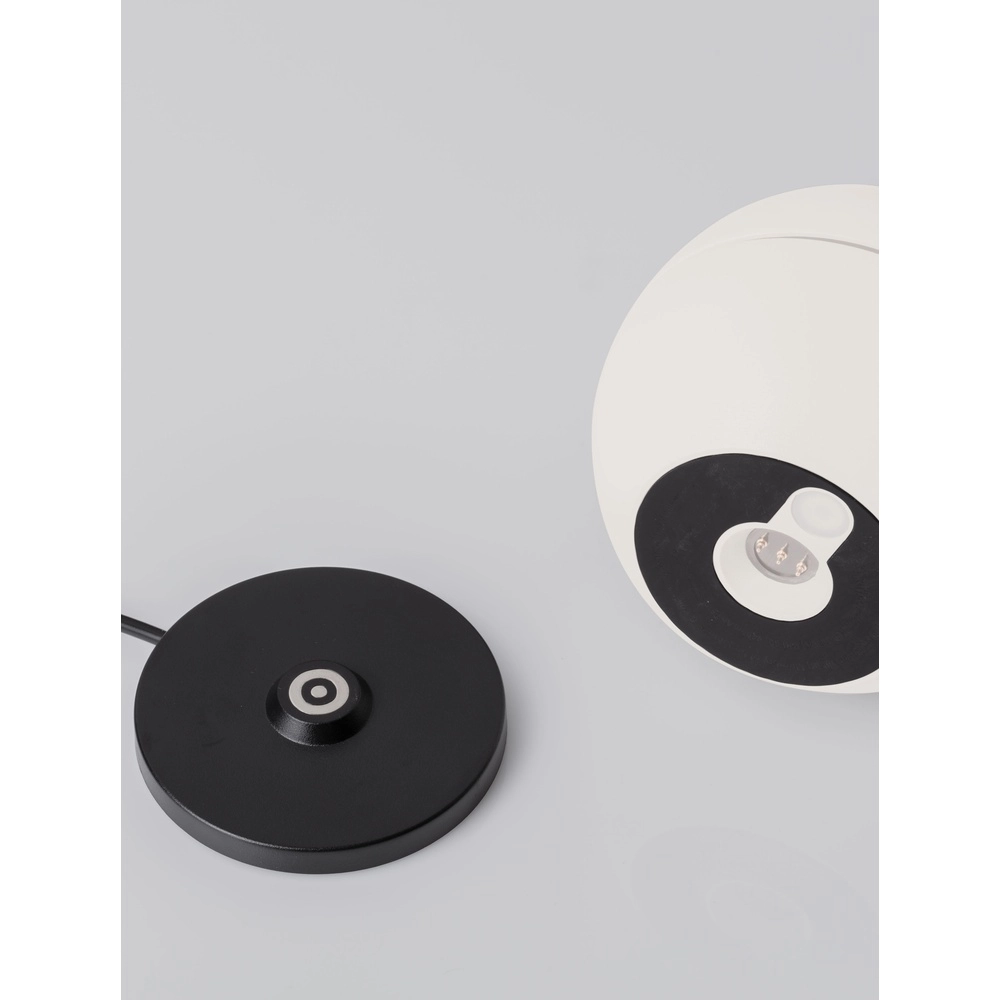 Tischlampe Puk Wiederaufladbar Weiß Lyora 5212017478535