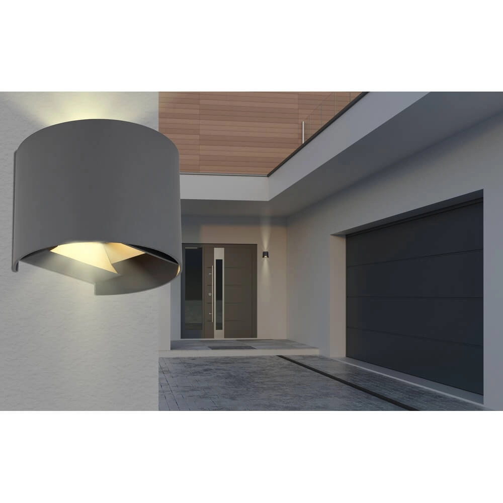 Wandleuchte Veronika S anthrazit Globo 9007371454150