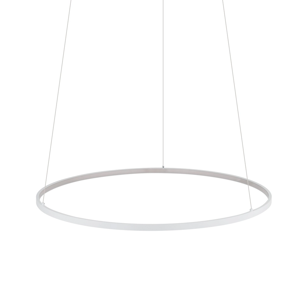 Design-Pendellampe Circolo Led weiß Ø 60 cm horizontal Lyora 5903139116046