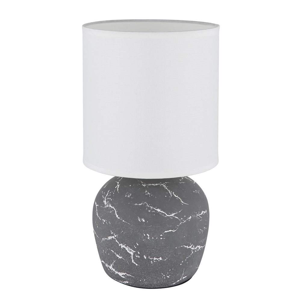 Design-Tischlampe Marble Grau Globo 9007371506064