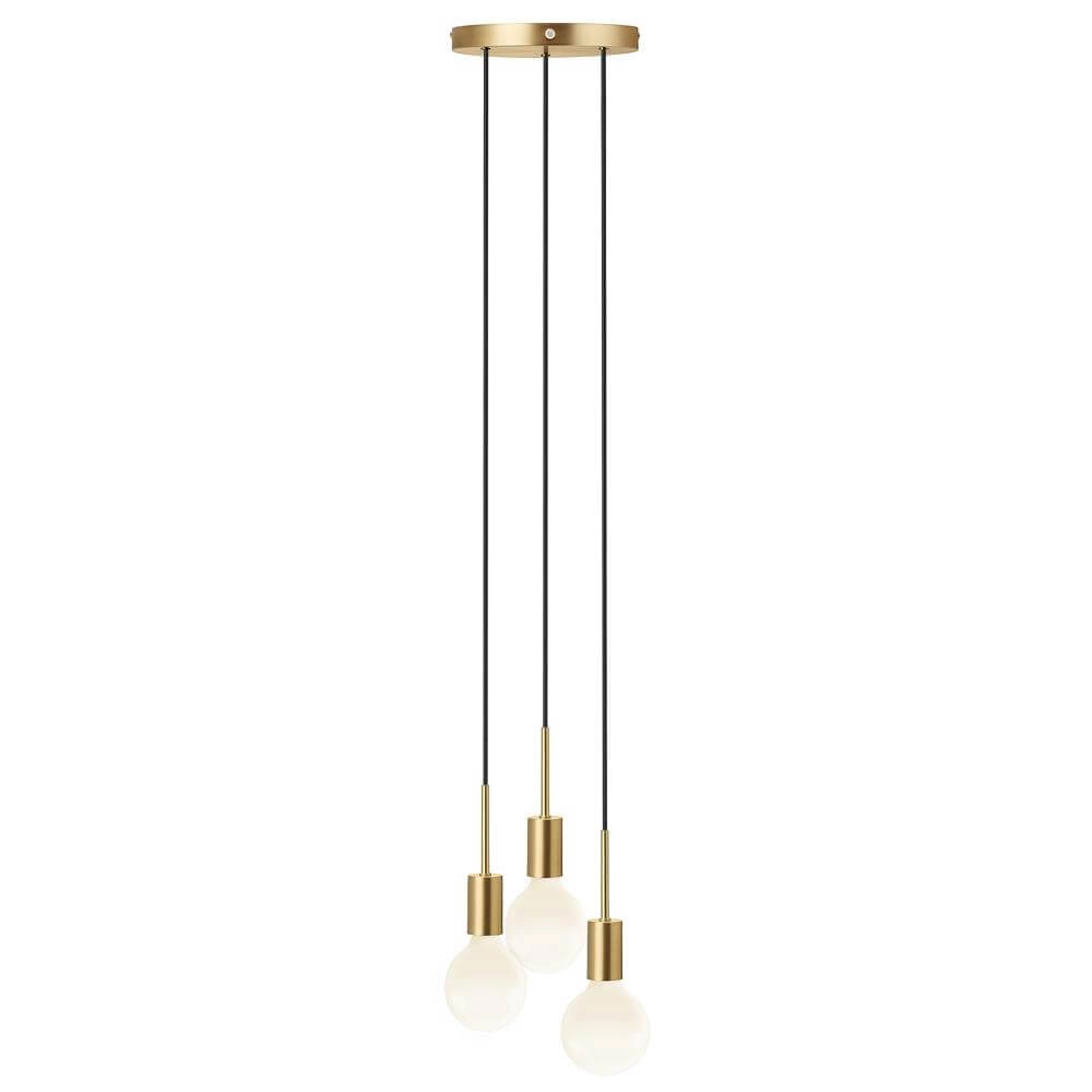3-flammige Pendelleuchte Paco Messing Nordlux 5704924005244