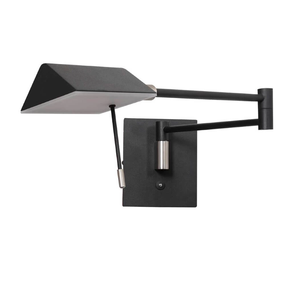 Schwarze Wandleselampe Retina Steinhauer 8712746166040