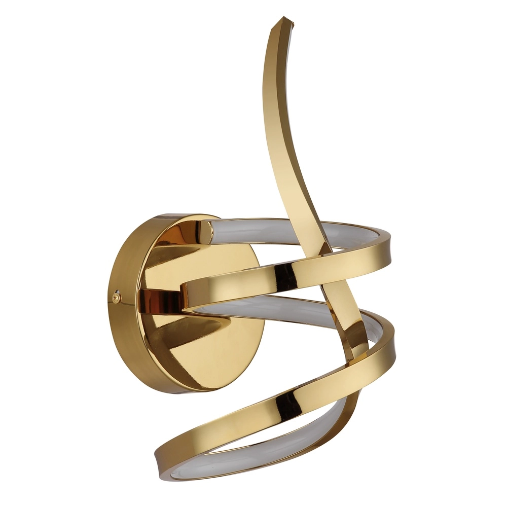 Curl-Wandlampe Iduna Gold Globo 9007371510429