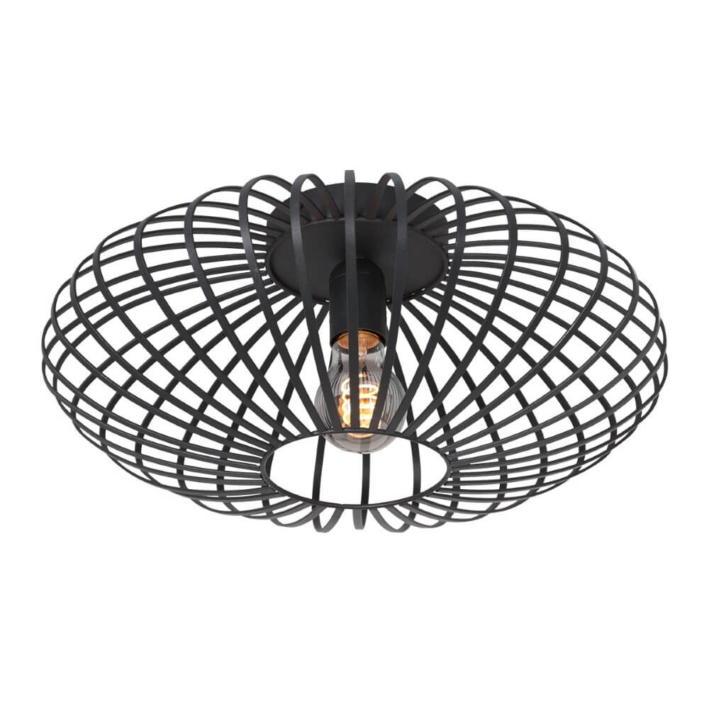Deckenleuchte aus Draht Dunbar Ø 40cm Steinhauer 8712746146721