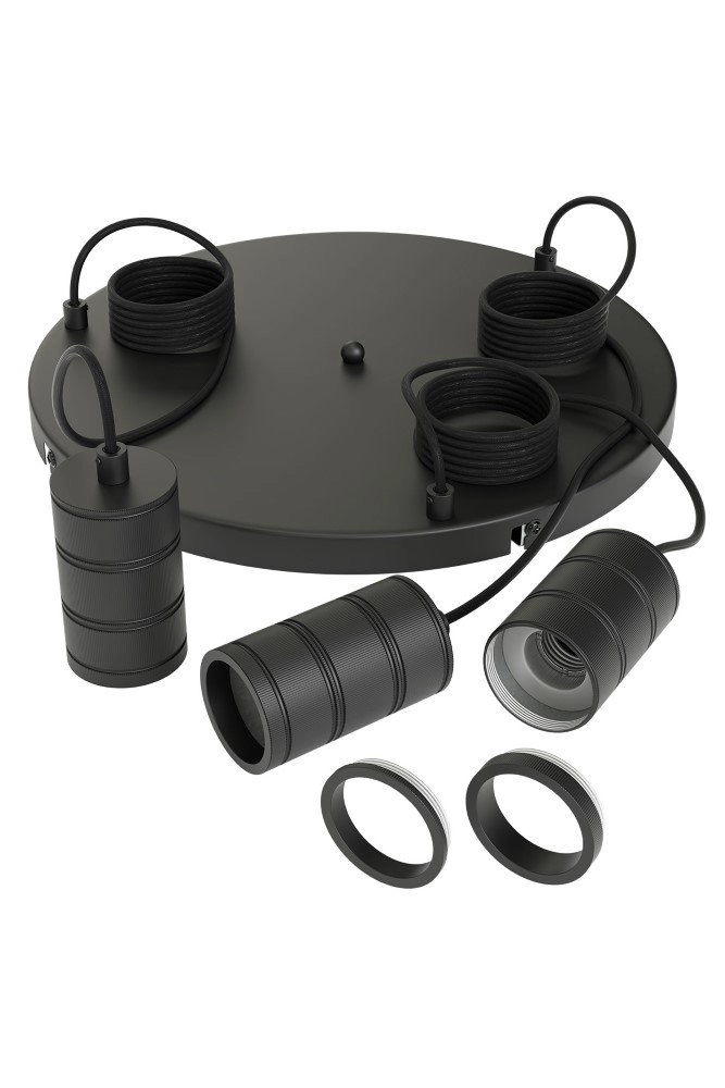 Verdreifachen Pendel Cord Disc 3 Leichter 40 cm schwarz