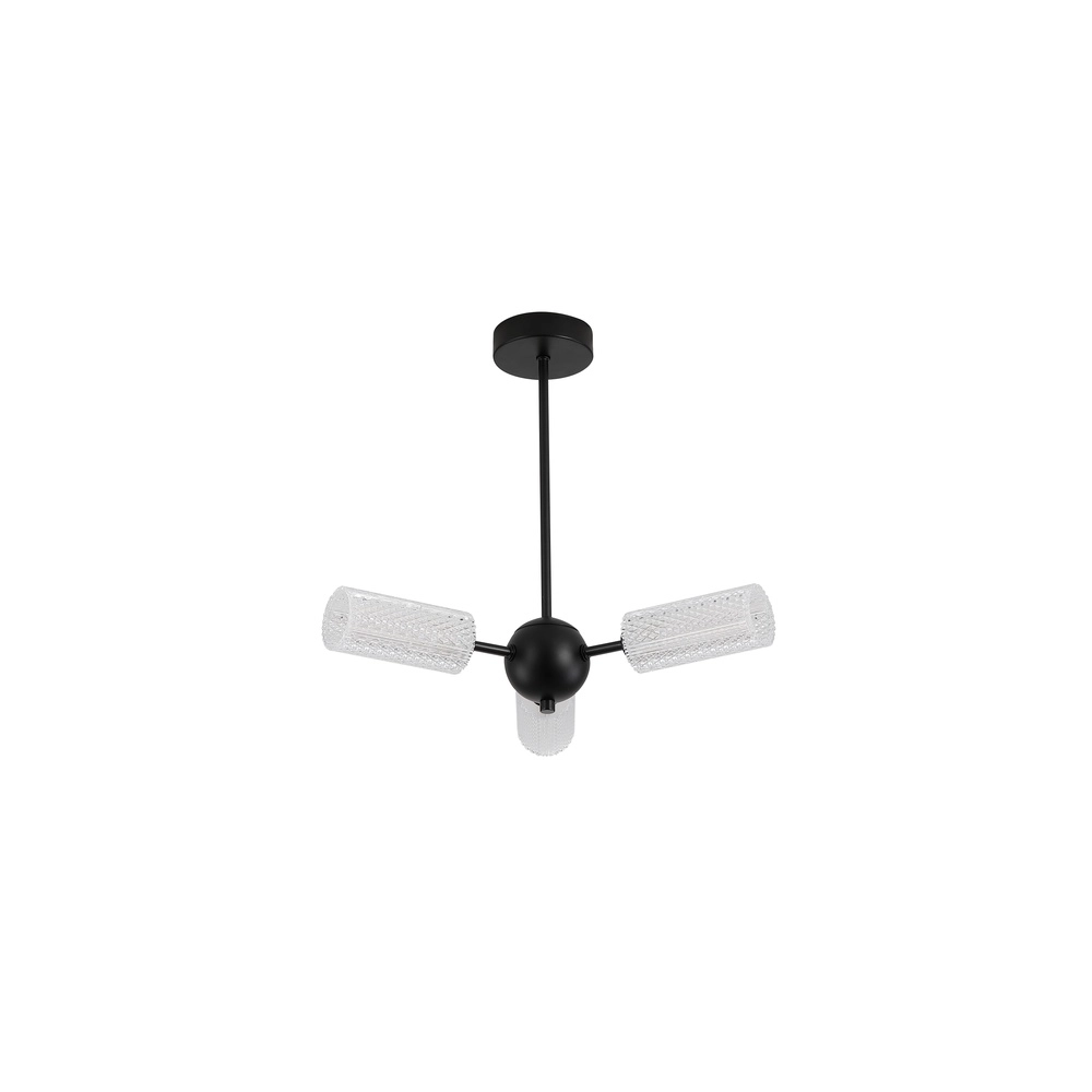 Deckenlampe Cosmic schwarz 3-flammig Searchlight 5053423301624