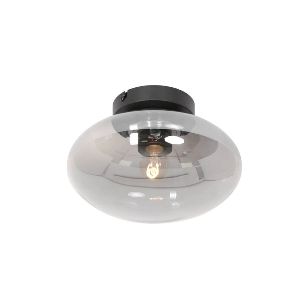 Deckenleuchte aus Glas Reflexion oval Ø 25cm Steinhauer 8712746161328