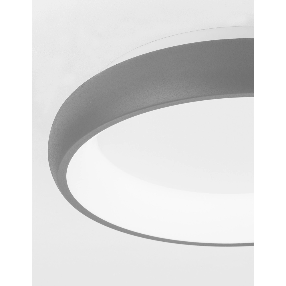 Deckenlampe Albi grau Ø 41cm Lyora 5212017419507