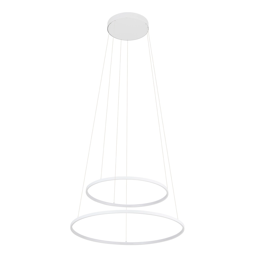 Design-Pendellampe Circolo Led weiße Ø 60cm Lyora 5903139116466